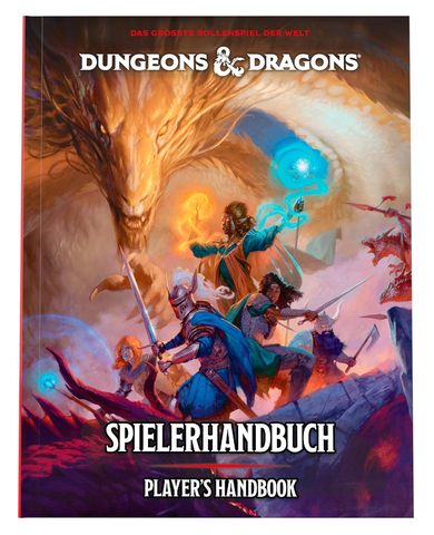 Dungeons &amp; Dragons 2024 Players Handbook (Spielerhandbuch) - deutsch