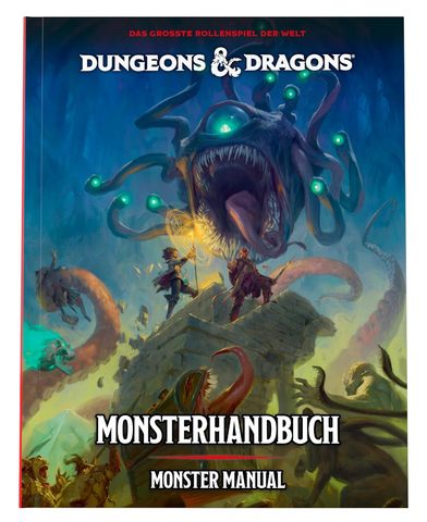 Dungeons &amp; Dragons 2024 Dungeons Monster Manual (Monsterhandbuch) - deutsch