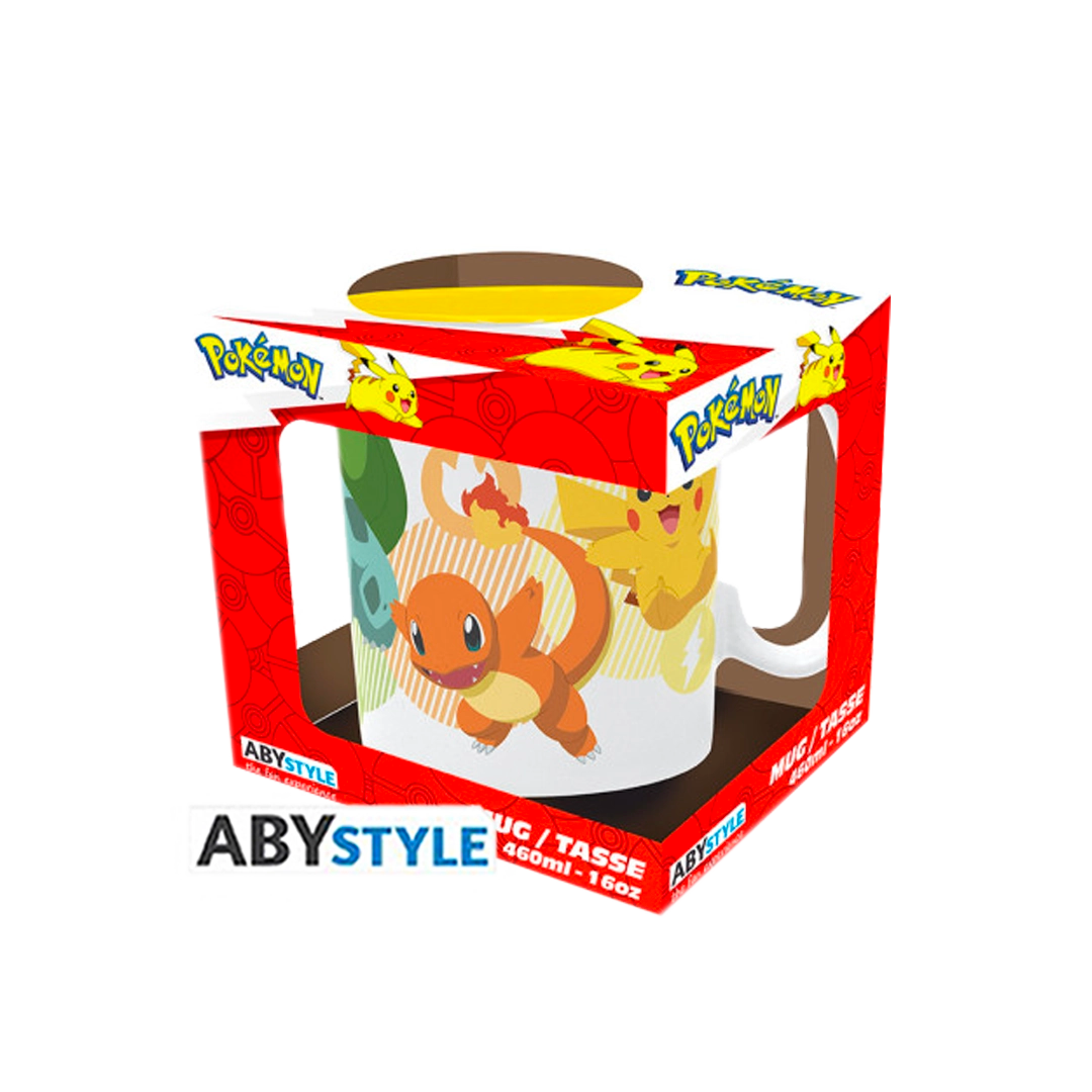 Abysse - Pokémon Tasse (460 ml) – Stil: Pikachu und Starter