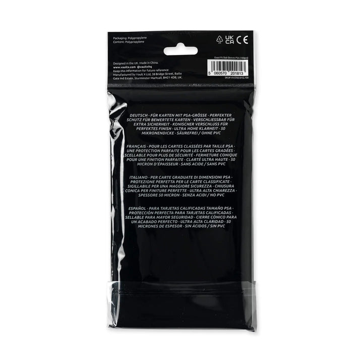 Vault X - Exact Fit Slab Sleeves PSA
