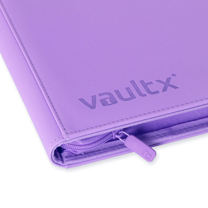 Vault X - Exo-Tec® Zip Binder - 9 Pocket Just Purple