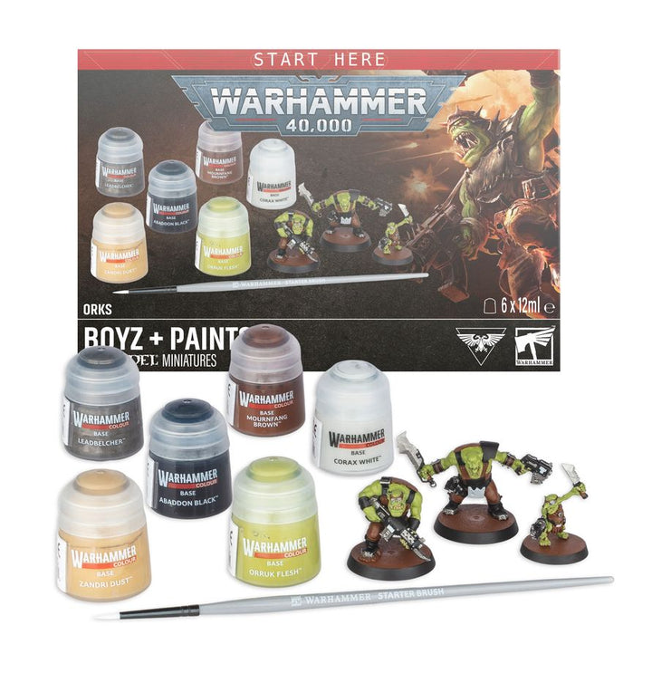 Orks: Boys + Farben/ Boyz + Paints (60-05)