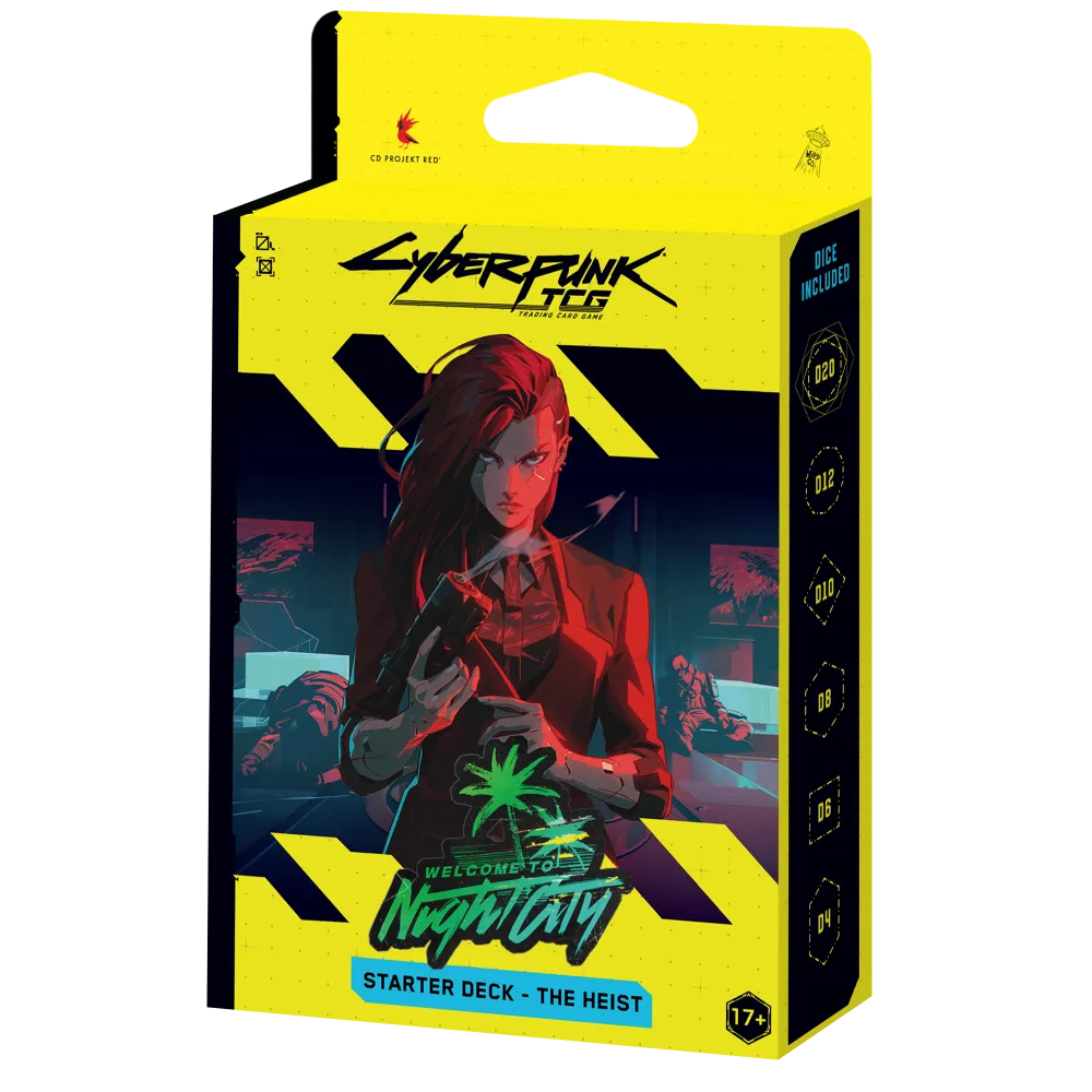 PreOrder - Cyberpunk TCG - Welcome To Night City - Starter Deck The Heist - englisch