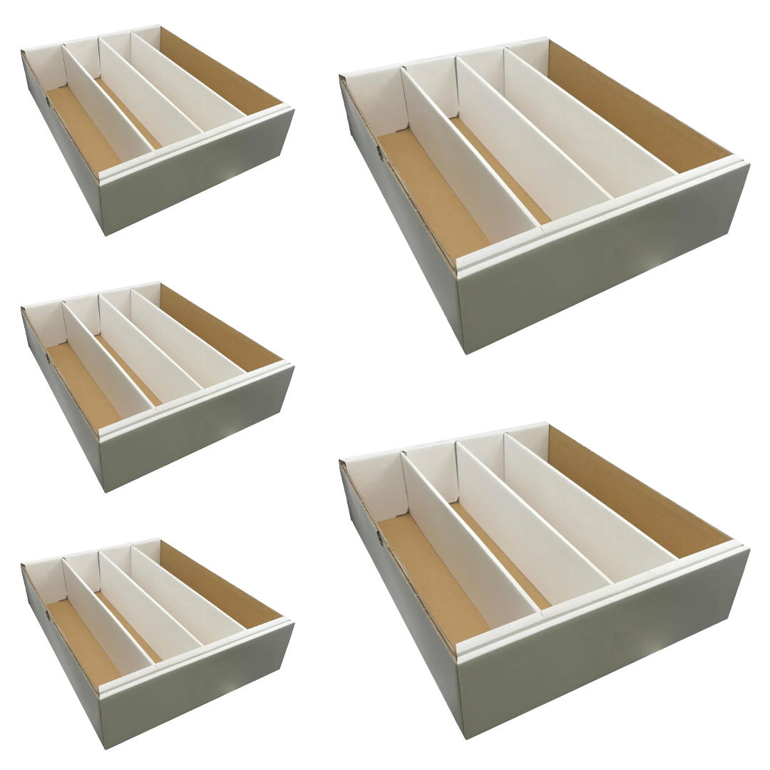 5x Storage Box / Aufbewahrungsbox (3200 Karten)