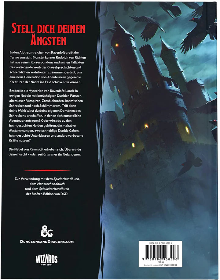 Dungeons &amp; Dragons Van Richtens Ratgeber zu Ravenloft - deutsch