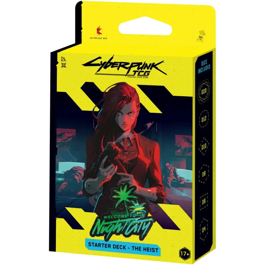 Cyberpunk TCG - Welcome To Night City -  Beta Starter Deck - The Heist - englisch