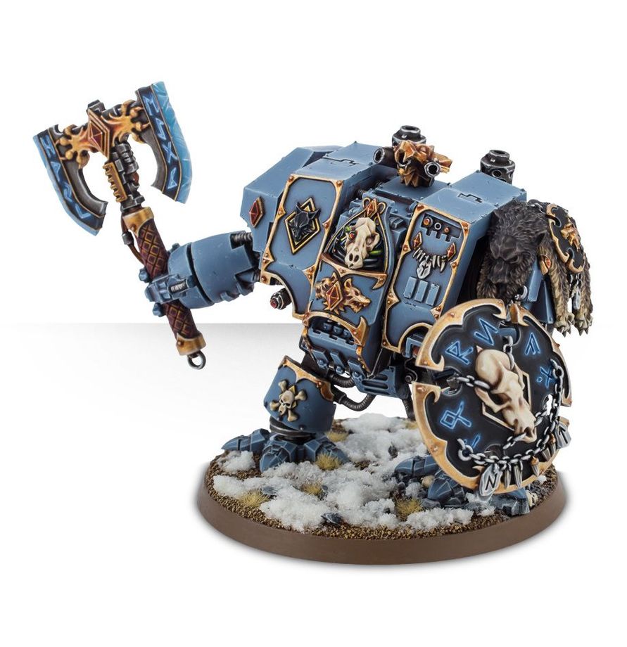 Space Wolves: Ehrwürdiger Dreadnought / Venerable Dreadnought (53-12)
