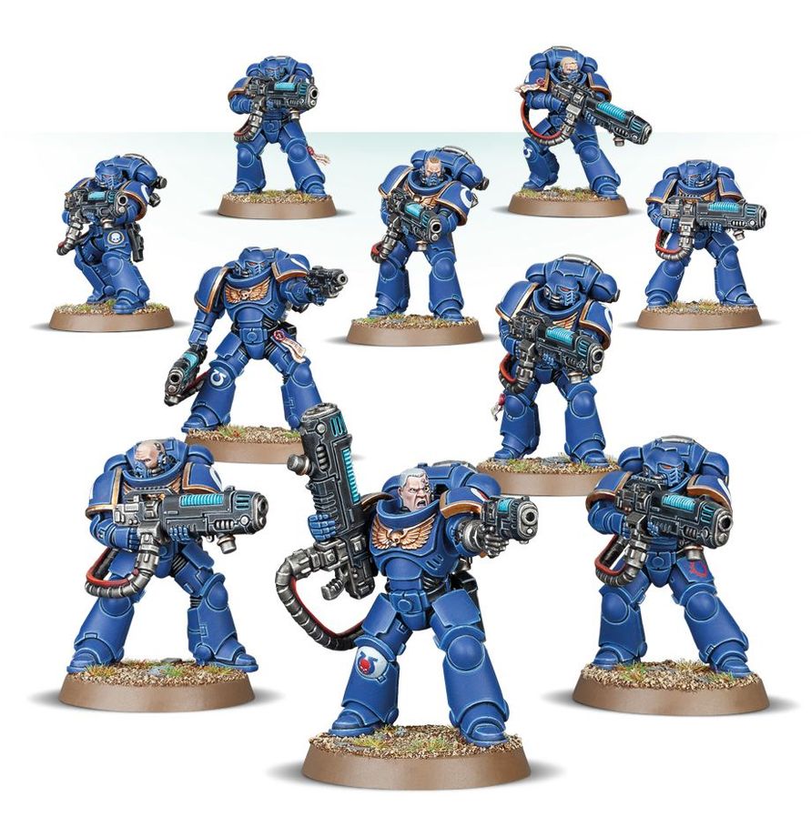 Space Marines: Plasma-Interfectortrupp / Primaris Hellblasters (48-76)