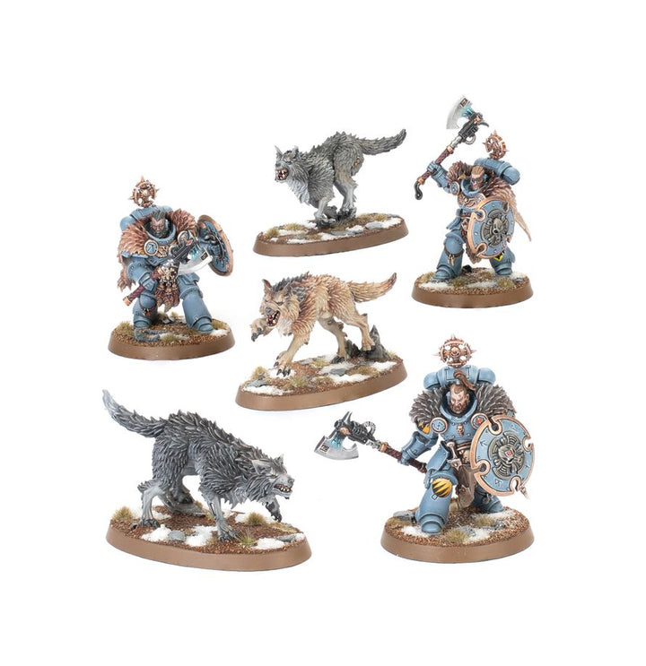 Space Wolves: Wolfsgarde-Heldentöter / Wolf Guard Headtakers (53-29)