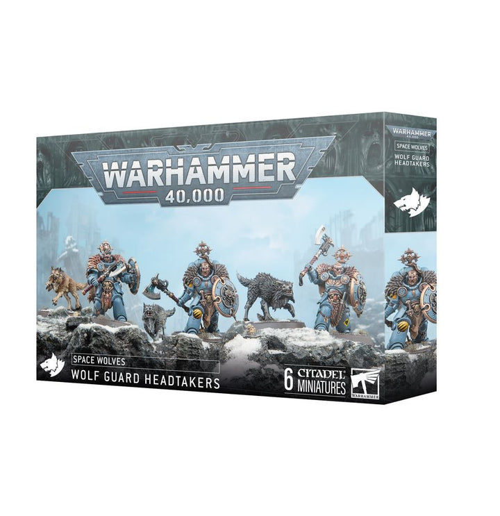 Space Wolves: Wolfsgarde-Heldentöter / Wolf Guard Headtakers (53-29)