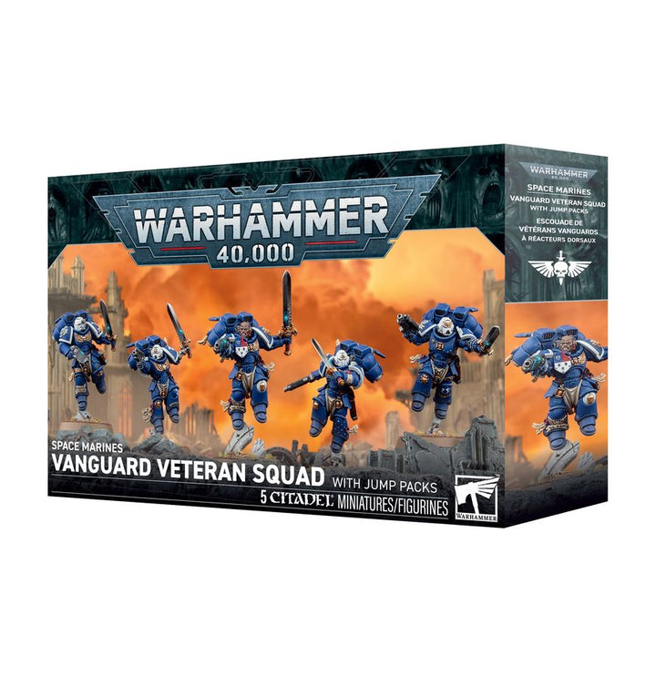 Space Marines: Expugnatorgardetrupp mit Sprungmodulen / Vanguard Veteran Squad with Jump Packs (48-106)
