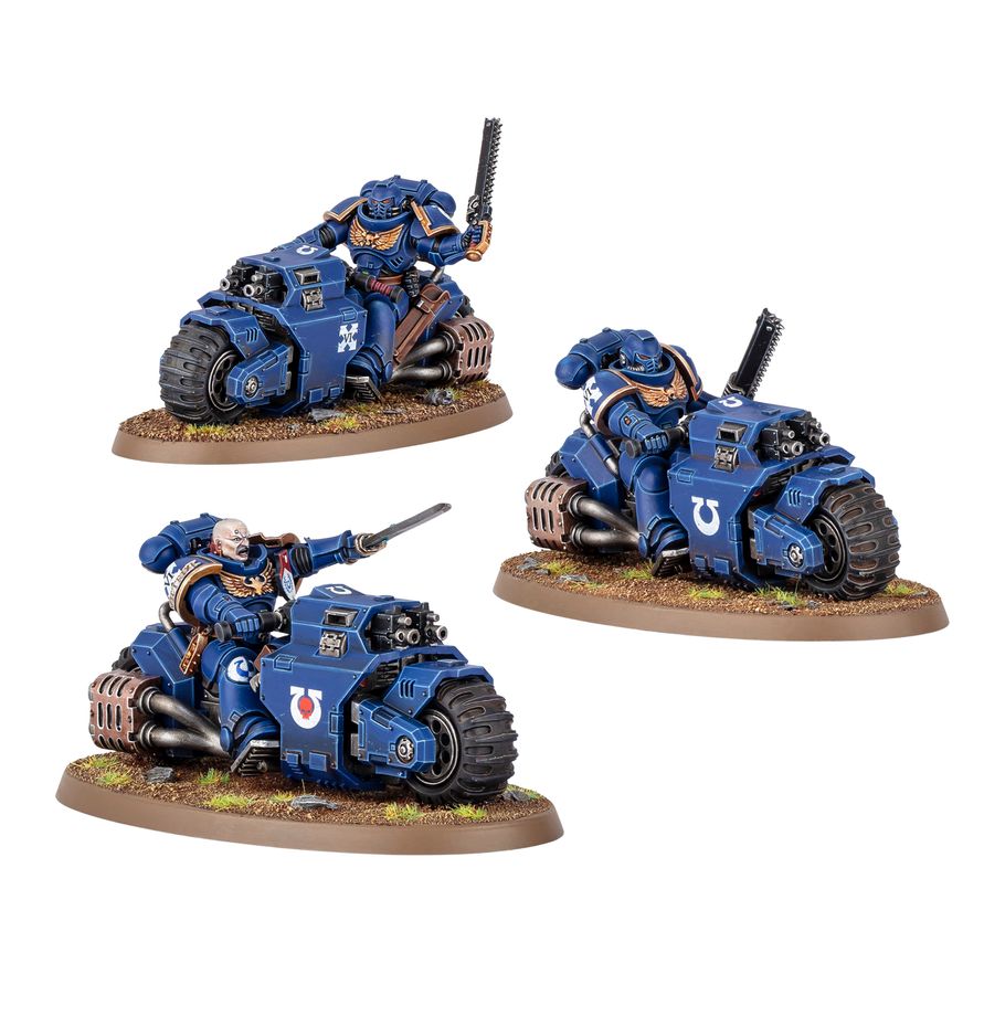 Space Marines: Excursorschwadron / Outrider Squad (48-112)