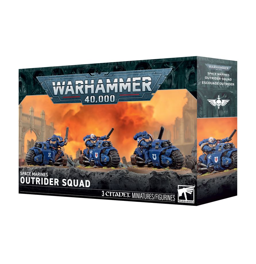 Space Marines: Excursorschwadron / Outrider Squad (48-112)