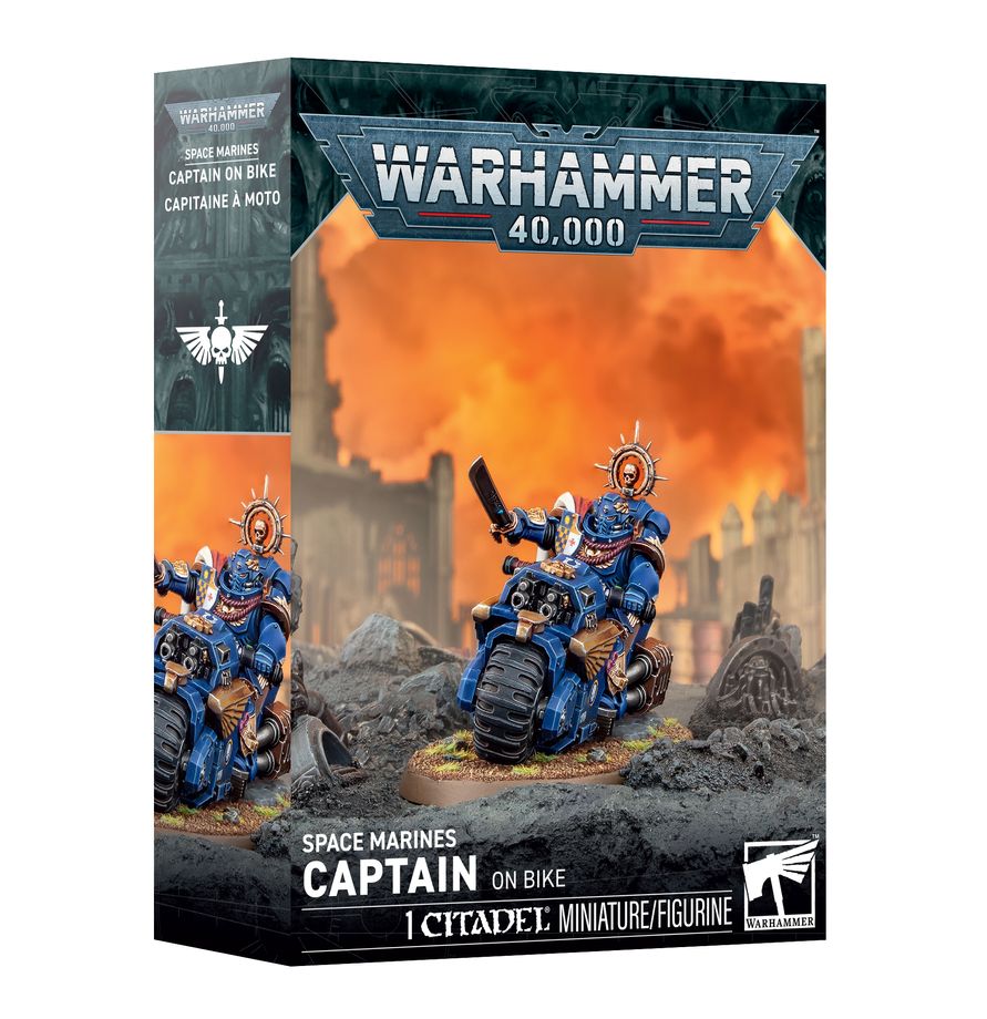 Space Marines: Captain auf Bike / Captain on Bike (48-113)