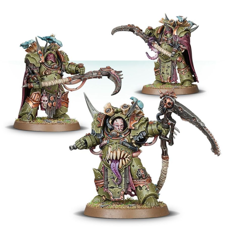 Death Guard: Todesschleier-Terminatoren / Deathshroud Bodyguard (43-50)