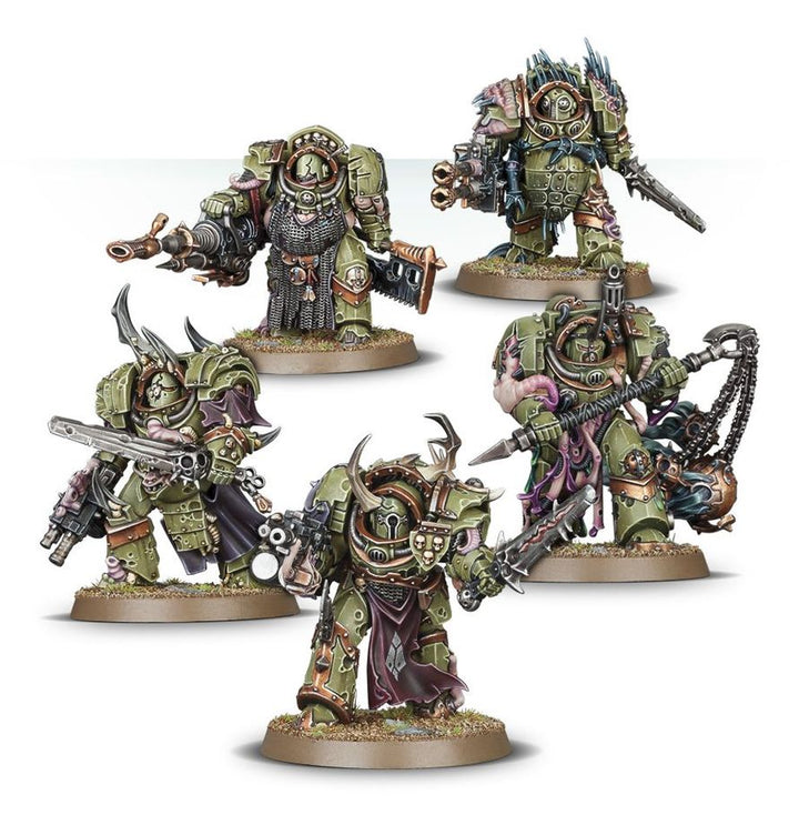 Death Guard: Pestgarde-Terminatoren / Blightlord Terminators (43-51)