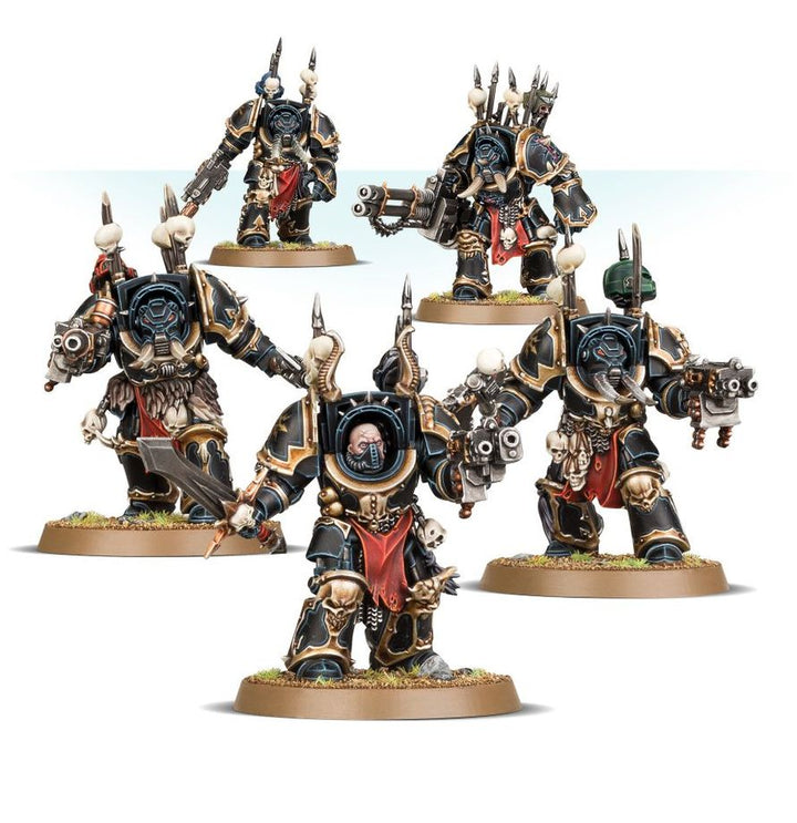 Chaos Space Marines: Chaosterminatortrupp (43-19)