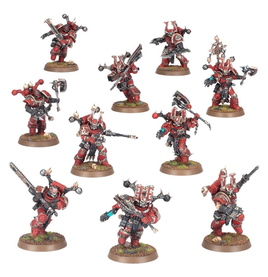 World Eaters: Khorne-Berserker / Khorne Berzerkers (43-10)
