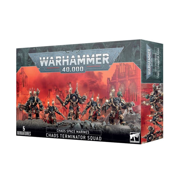 Chaos Space Marines: Chaosterminatortrupp (43-19)