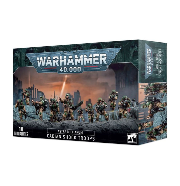 Astra Militarum: Cadianische Stoßtruppen / Cadian Shock Troops (47-33)