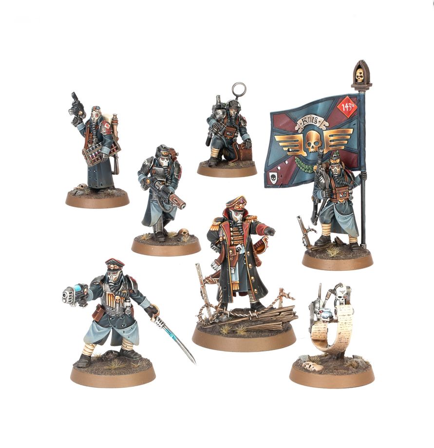 Astra Militarum: Kommandotrupp von Krieg / Krieg Command Squad (47-72)