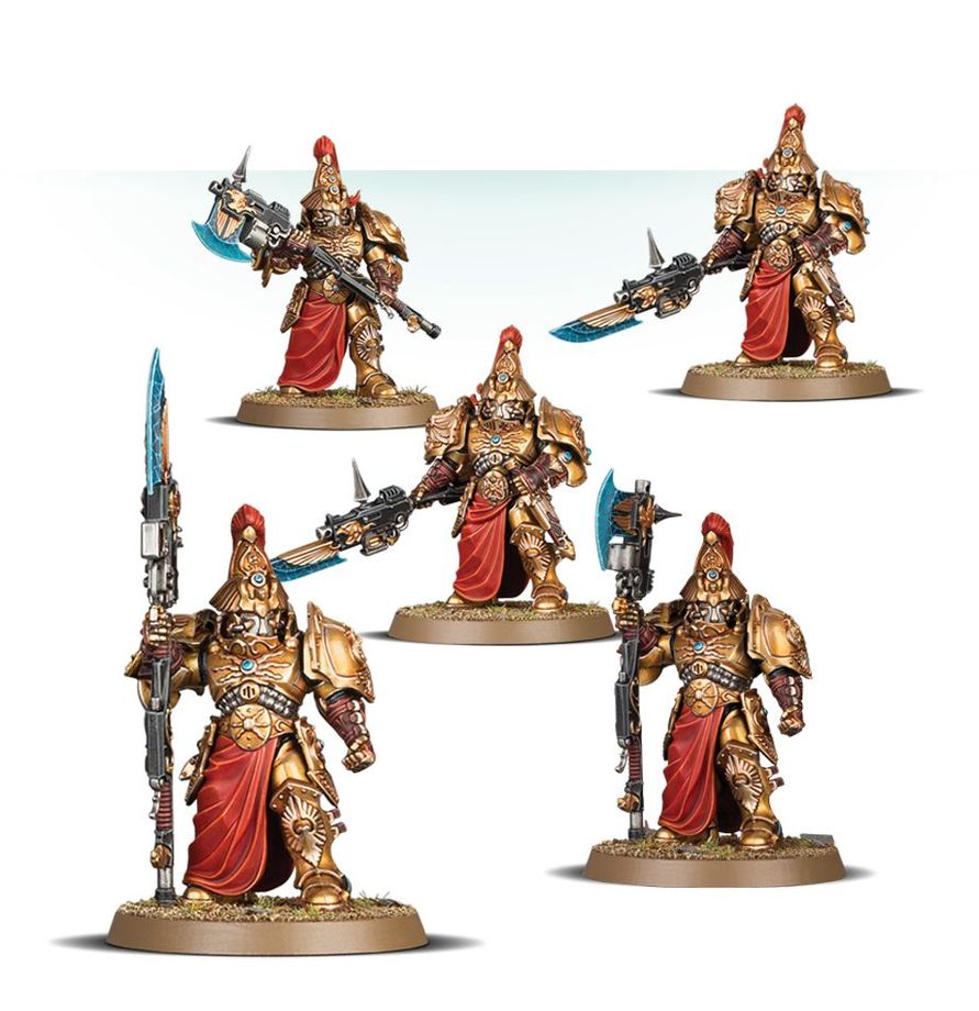 Adeptus Custodes: Custodeshüter / Custodian Wardens (01-11)