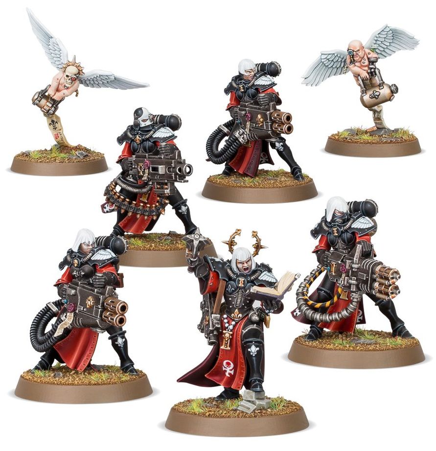 Adepta Sororitas: Retributortrupp/ Retributor Squad (52-25)