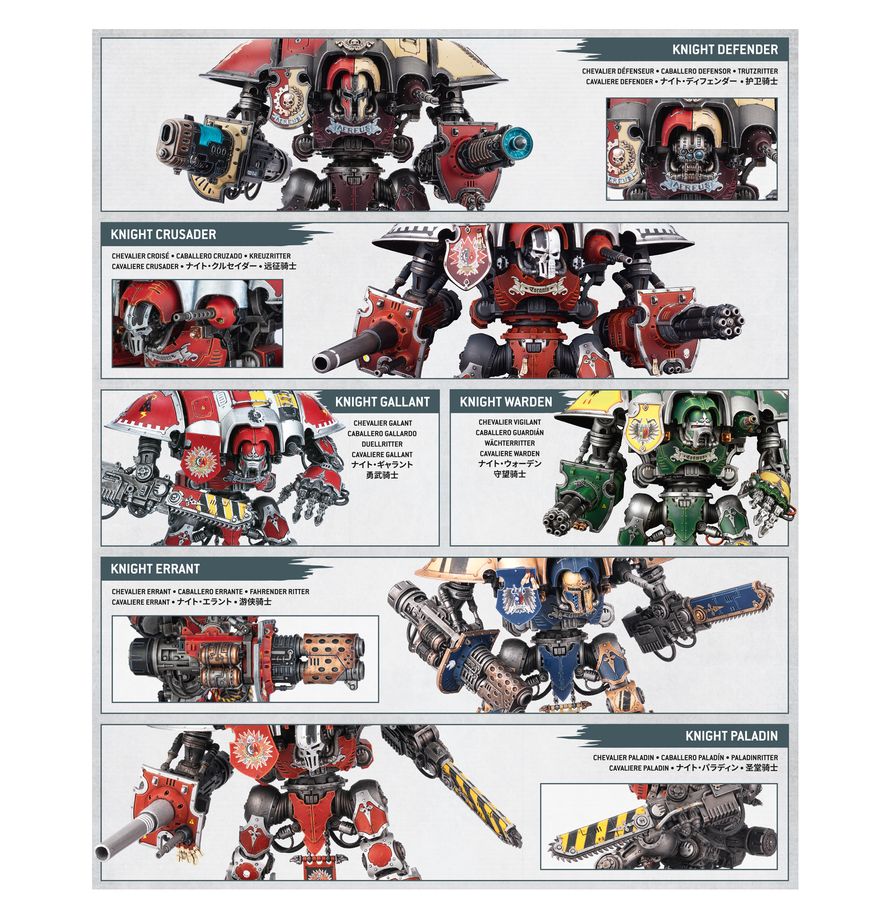 Imperial Knights: Ritter Questoris / Knight Questoris (54-22)