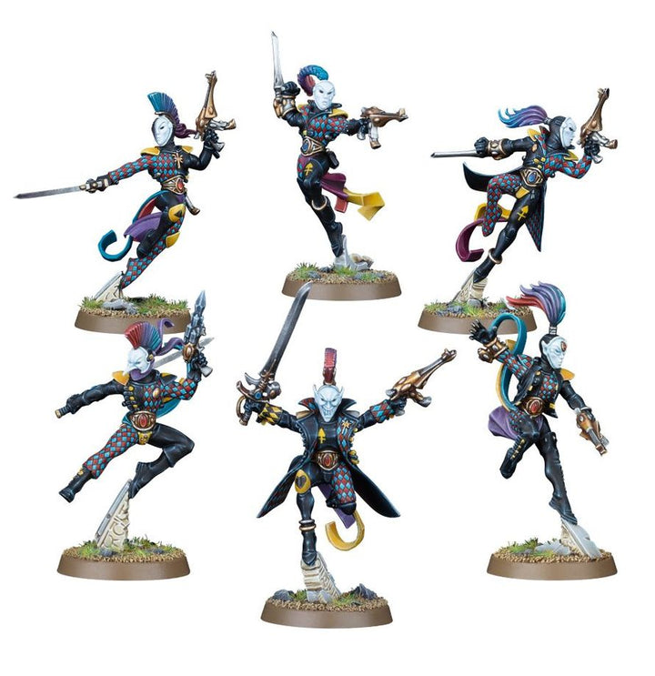 Aeldari: Ensemble der Harlekine / Harlequin Troupe (58-10)