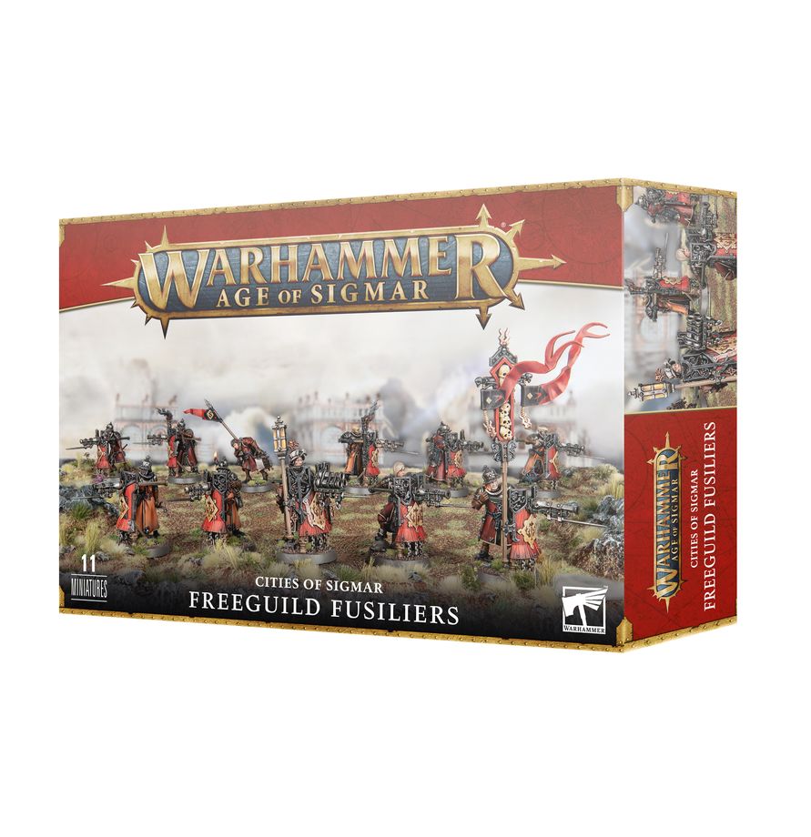 Cities of Sigmar: Freigilden-Füsiliere / Freeguild Fusiliers (86-19)