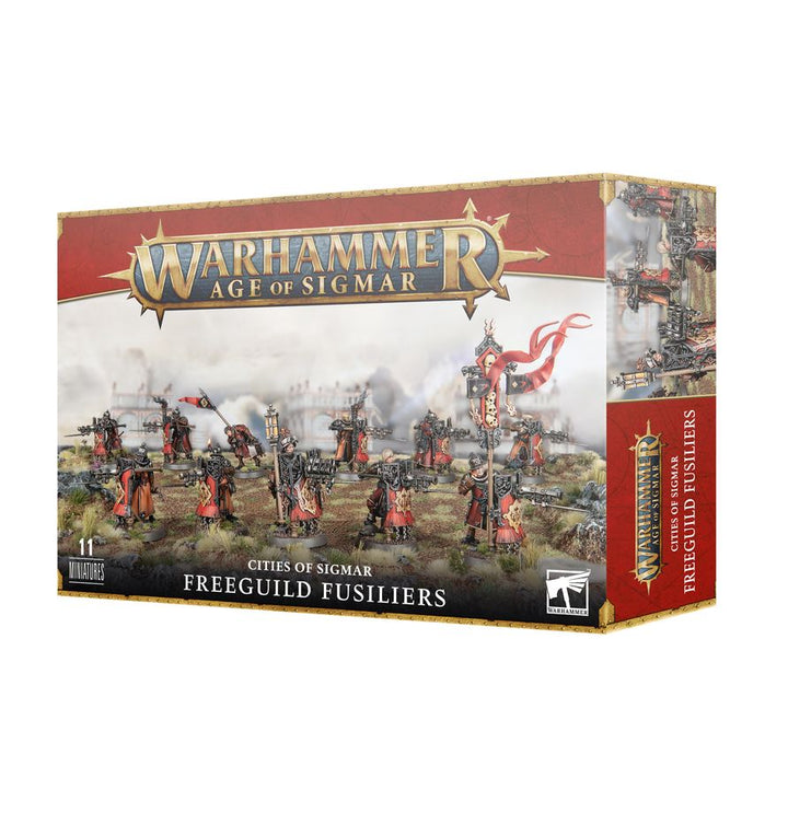 Cities of Sigmar: Freigilden-Füsiliere / Freeguild Fusiliers (86-19)
