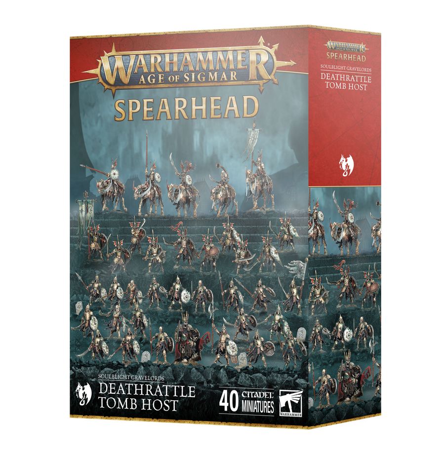 Soulblight Gravelords: Speerspitze – Knochenhorde-Gruftheer / Spearhead – Deathrattle Tomb Host (70-916)