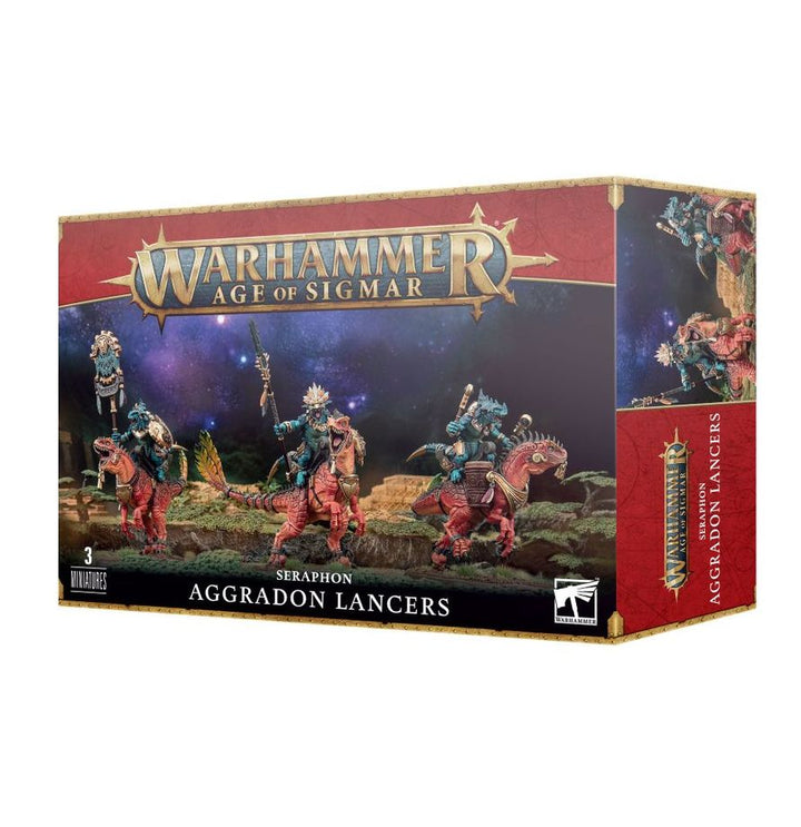 Seraphon: Aggradon-Lanzenreiter / Aggradon Lancers (88-18)