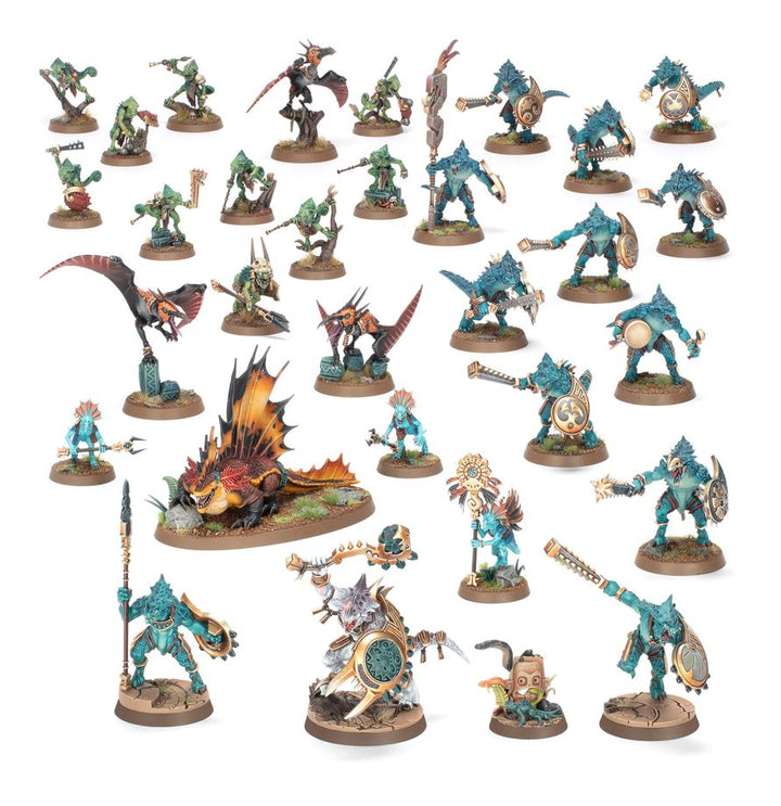 Speerspitze der Seraphon – Sonnenblütige Pirscher / Spearhead Seraphon Sunblooded-Prowlers (70-881)