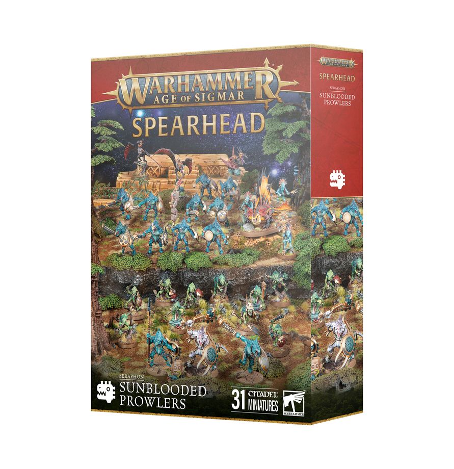 Speerspitze der Seraphon – Sonnenblütige Pirscher / Spearhead Seraphon Sunblooded-Prowlers (70-881)
