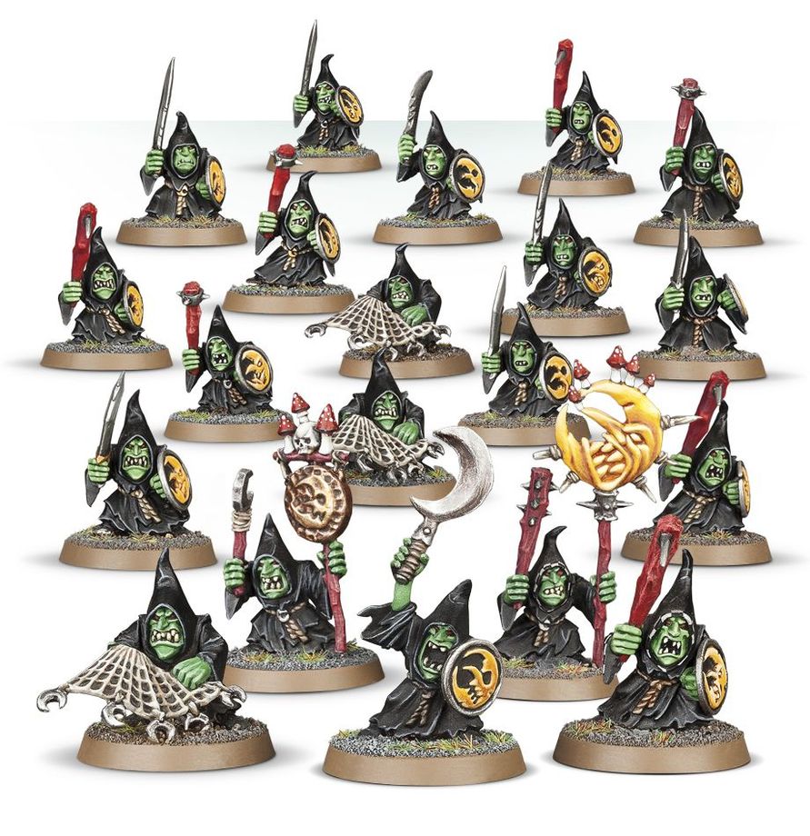 Gloomspite Gitz: Mondclan-Piksa / Moonclan Stabbas (89-07)