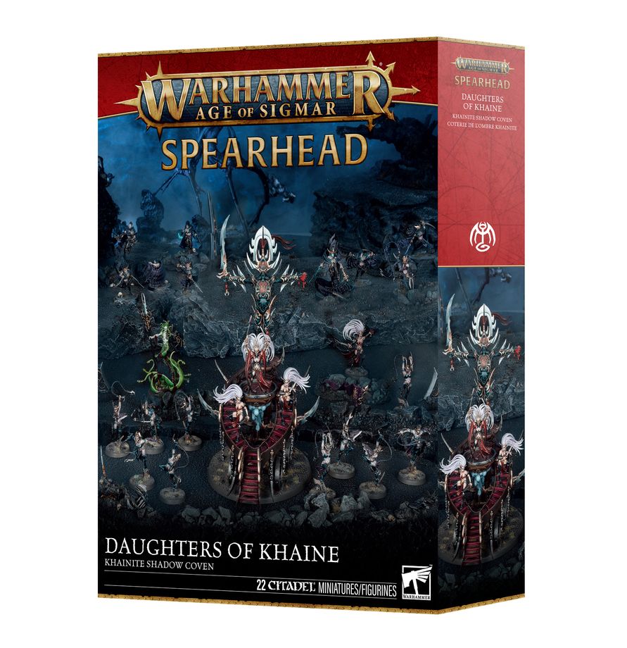 Daughters of Khaine: Speerspitze – Khainitische Schattenzirkel / Spearhead – Khainite Shadow Coven (70-852)