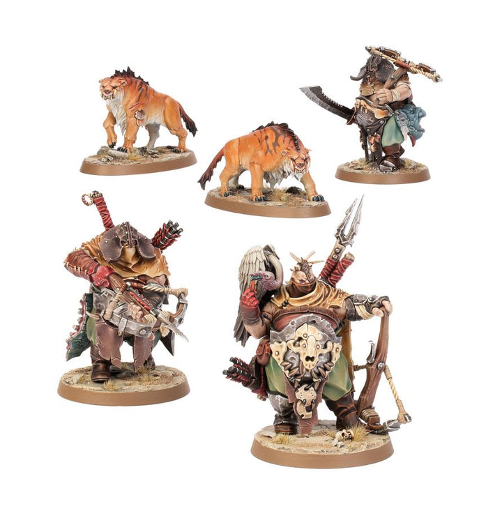 Ogor Mawtribes: Jäger mit Säbelzähnen / Hunters with Sabrefangs (95-23)