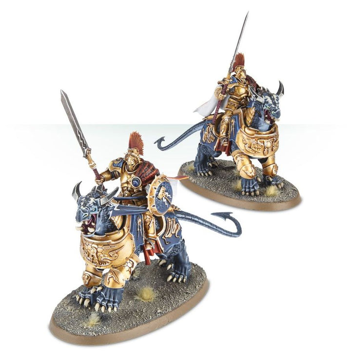 Stormcast Eternals: Dracoth-Garde / Dracothian Guard [Fulminators / Tempestors / Concussors / Lord-Celestant auf Dracoth] (96-24)