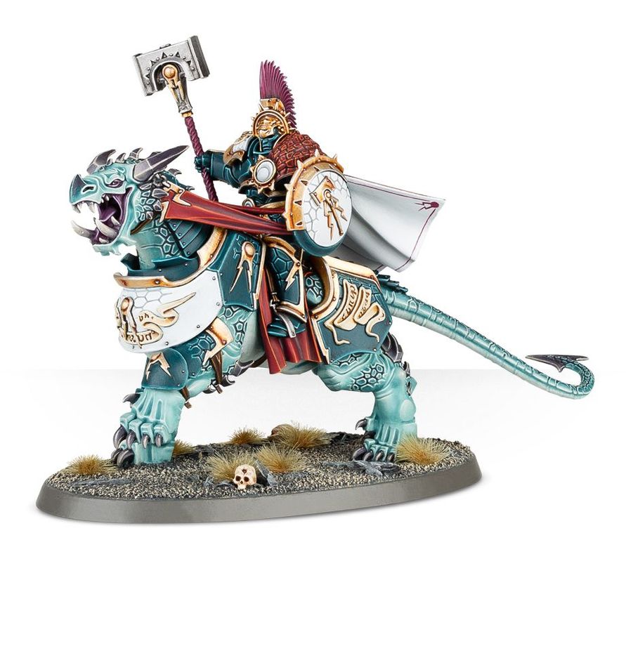 Stormcast Eternals: Dracoth-Garde / Dracothian Guard [Fulminators / Tempestors / Concussors / Lord-Celestant auf Dracoth] (96-24)
