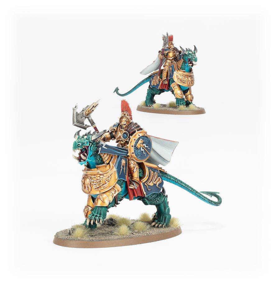 Stormcast Eternals: Dracoth-Garde / Dracothian Guard [Fulminators / Tempestors / Concussors / Lord-Celestant auf Dracoth] (96-24)