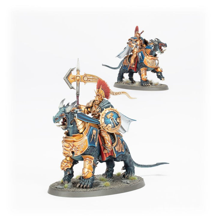Stormcast Eternals: Dracoth-Garde / Dracothian Guard [Fulminators / Tempestors / Concussors / Lord-Celestant auf Dracoth] (96-24)