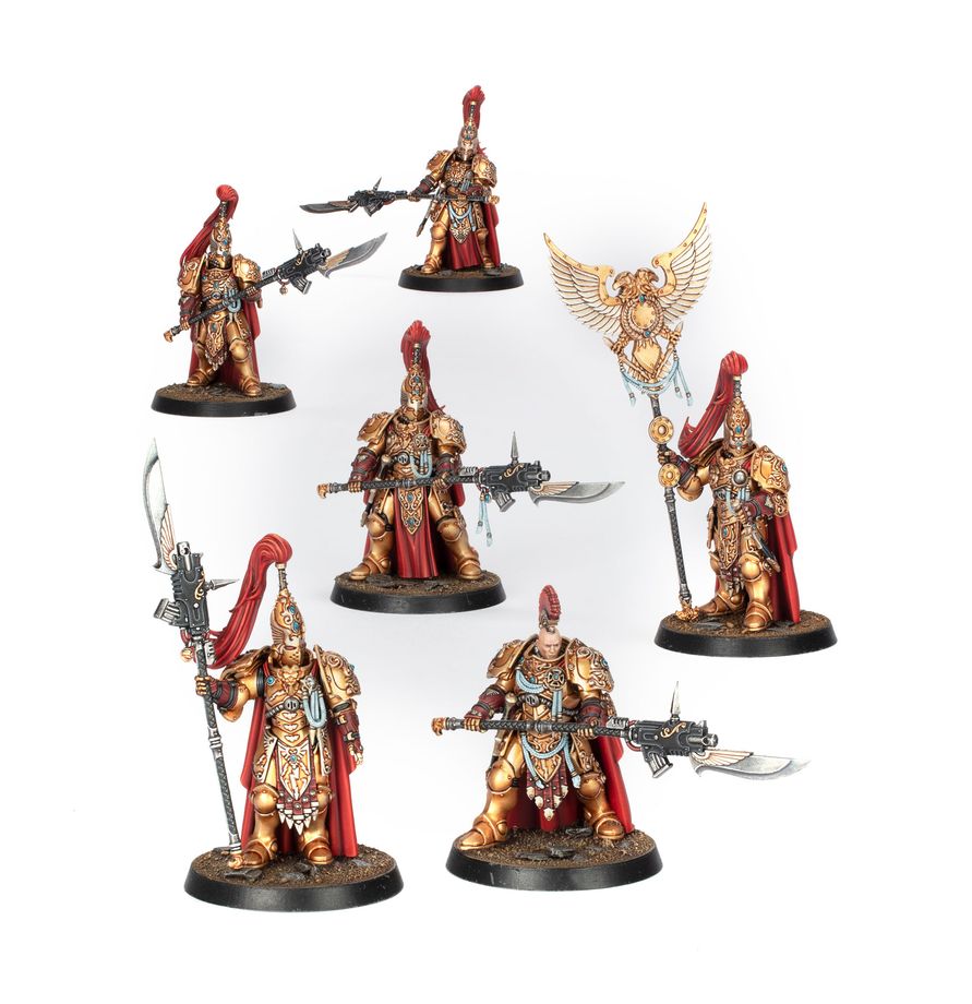 Adeptus Custodes: Custodeswächtergemeinschaft / Custodian Guard Sodality (77-04)