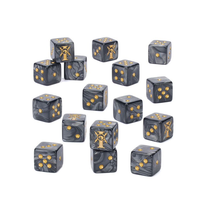 Adeptus Custodes: Würfelset / Dice Set (01-16)