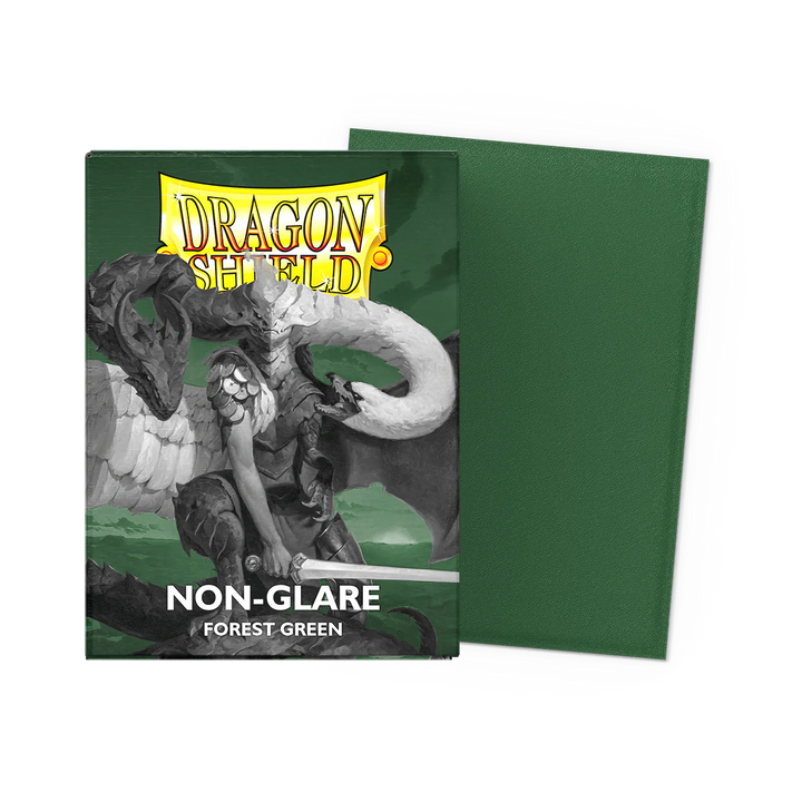 Dragon Shield Matte Sleeves - Non Glare - Forest Green