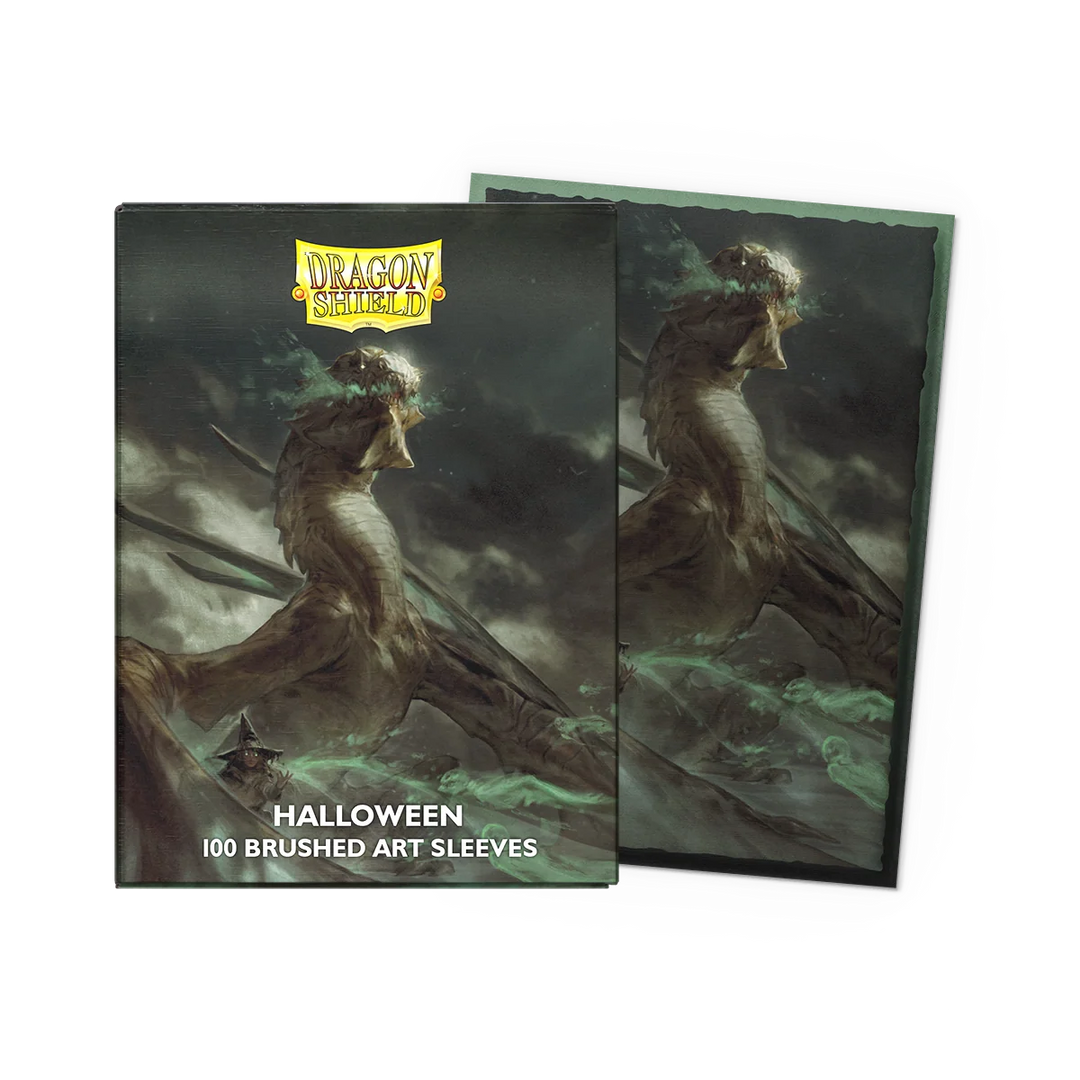 Dragon Shield Brushed Art Sleeves - Halloween 2026