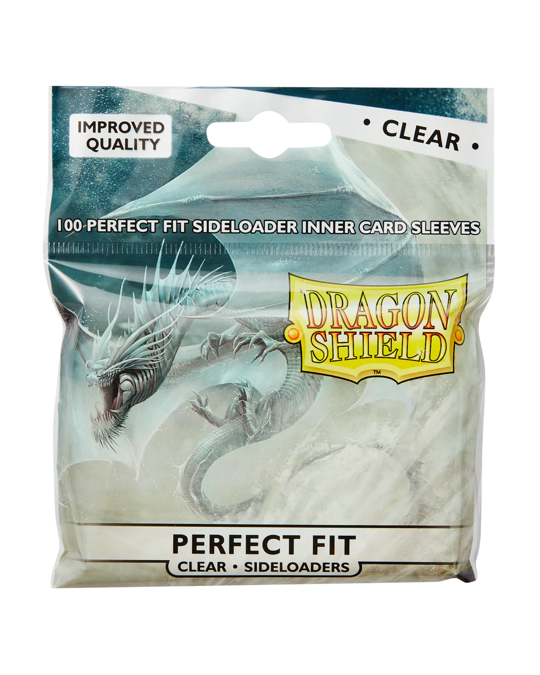 Dragon Shield Perfect Fit Sleeves - Sideloading - Clear