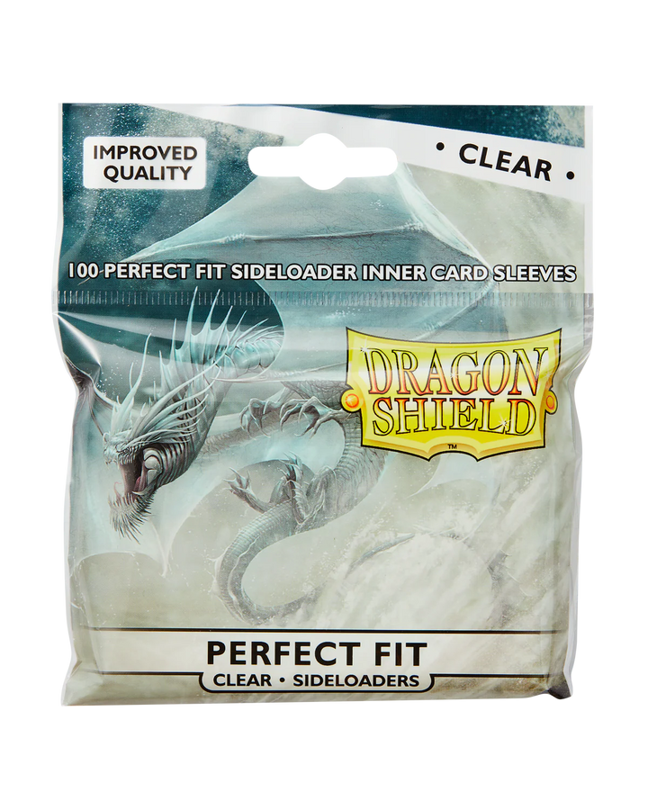 Dragon Shield Perfect Fit Sleeves - Sideloading - Clear