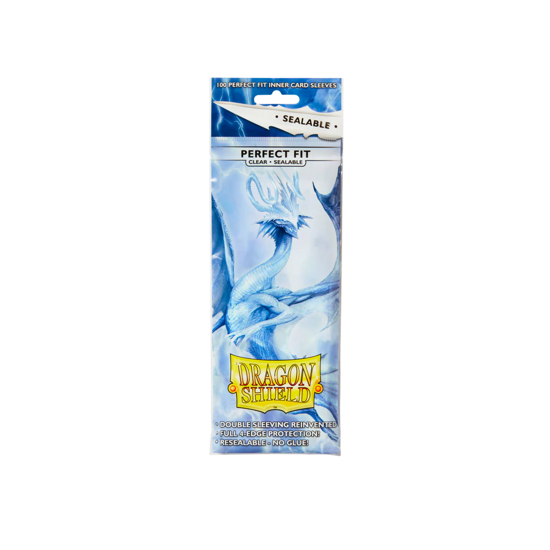 Dragon Shield Perfect Fit Sleeves - Sealable - Clear