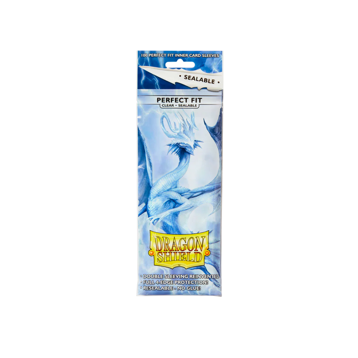 Dragon Shield Perfect Fit Sleeves - Sealable - Clear